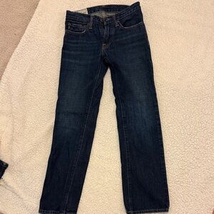 Abercrombie & Fitch kids Dark Blue Slim Straight Jeans
